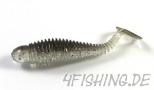 Lunker City: Grubster in 2,75" Farbe SILVER FLASH - der Barschkiller!!!