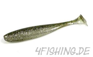 KEITECH Easy Shiner SILVER FLASH MINNOW in 4" - aromatisierter Topgummi aus Japan