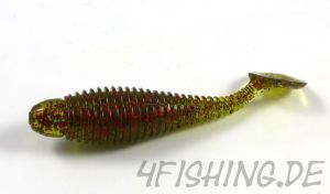 Lunker City: Grubster in 2,75" Farbe WATERMELON RED FLK. - der Barschkiller!!!