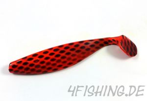 Relax "Xtra Soft" in 6'' (ca. 16 cm) II in 137A feuerrot/schwarz