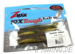 Z-Man Scented Paddlerz in 4" (10,5 cm) REDFISH TOAD