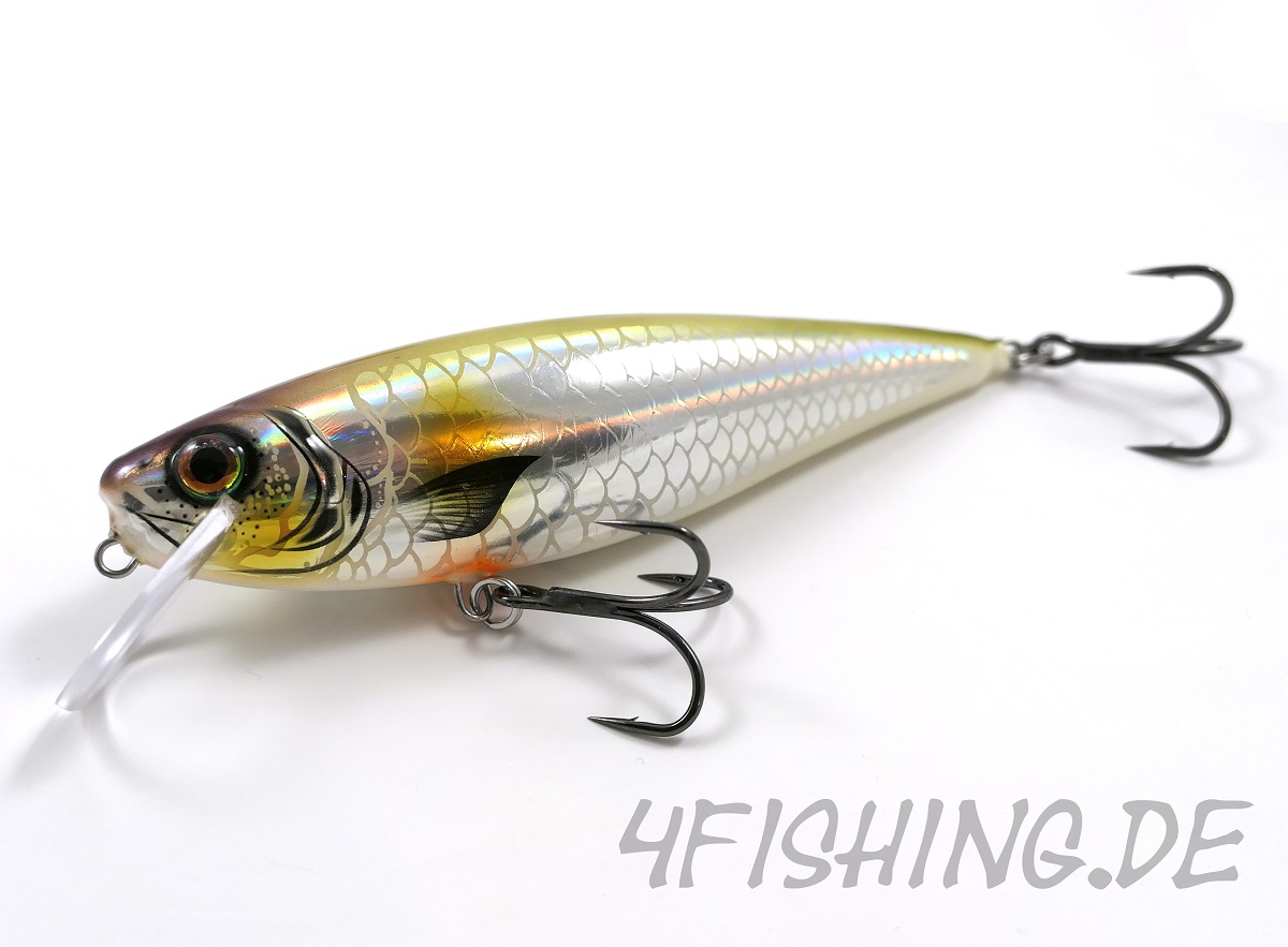 Savage Gear Craft Bleak Minnow Soft Lure – 5-Pack Mixed Colors, For Perch, Zander, Pike, Trout