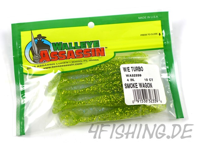  Bass Assassin Lures Bass Assassin Walleye Turbo Shad