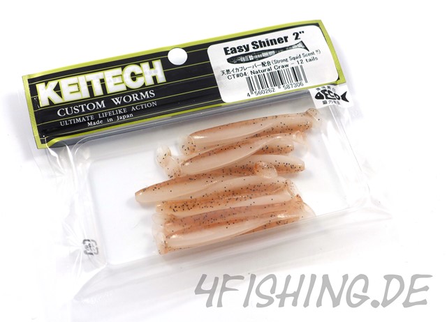 4fishing.de - Keitech, Easy Shiner, 2, Natural Craw