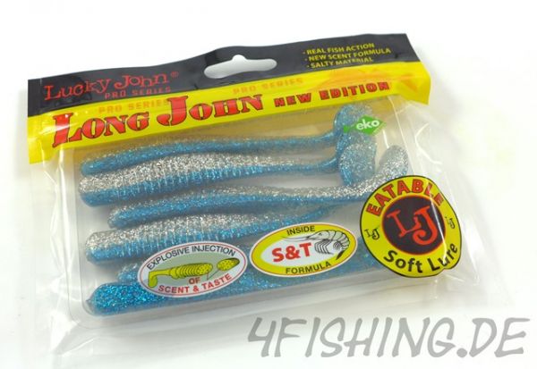 Lucky John Pro Series LONG JOHN New Edition in 4,2" (10,7 cm) in CHRYSTAL BLUE