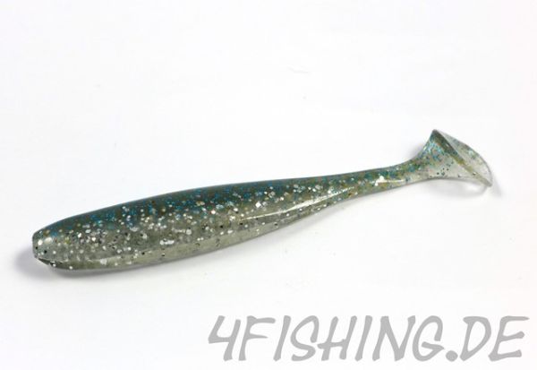 KEITECH Easy Shiner HASU (SILVER SHINER) in 3" - aromatisierter Topgummi aus Japan