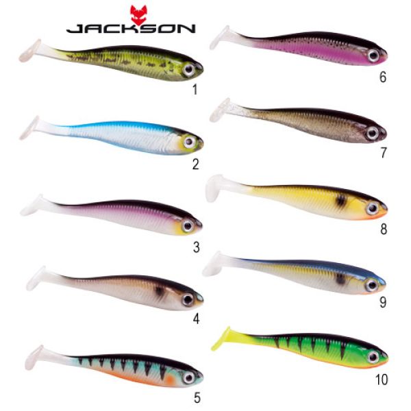 ABVERKAUF: Jackson Active Shad - 10 cm (5 Stück)