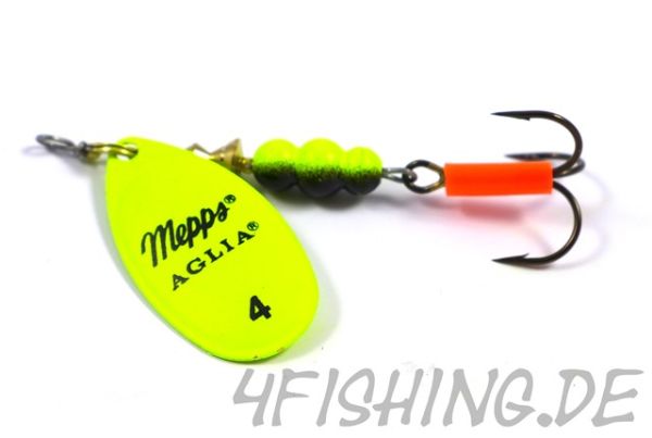 "Mepps Aglia Fluo" CHARTREUSE Größe 4