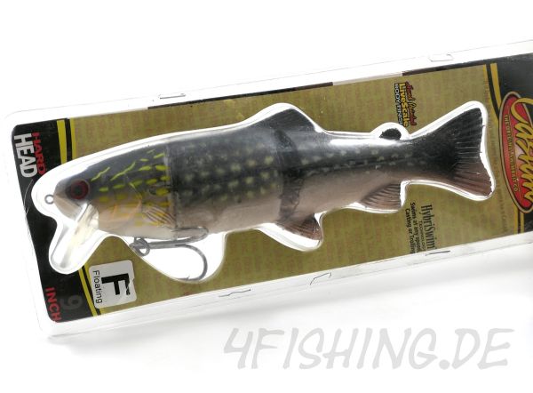 2. Wahl Schnäppchen: Castaic Hard Head Real Bait 9 Inch (23 cm) CUSTOM NORTHERN PIKE F mit Farbfehler!!!