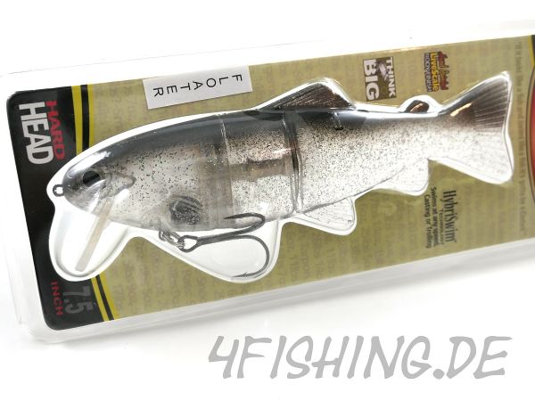 Castaic Hard Head Real Bait 7,5 Inch (20 cm) - GLITTER - FLOATING