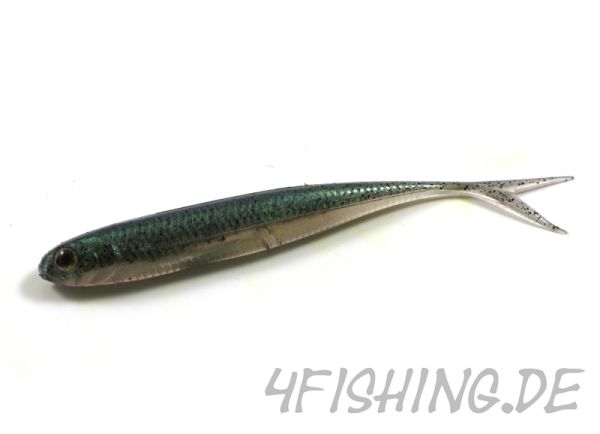 Der Fish Arrow Flash J Split in 4" Farbe #03 NEON GREEN / SILVER