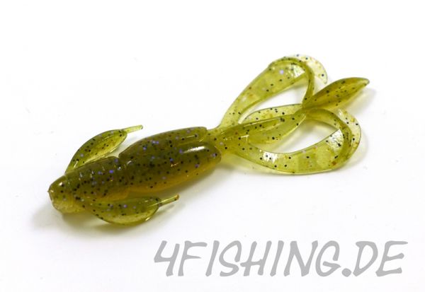 Der Crazy Flapper von KEITECH in 2,8" Farbe ELECTRIC GREEN CRAW