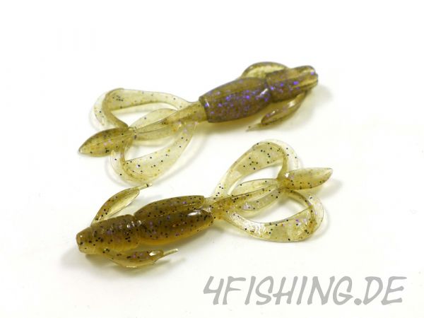 Der Crazy Flapper von KEITECH in 2,8" Farbe ELECTRIC SMOKE CRAW