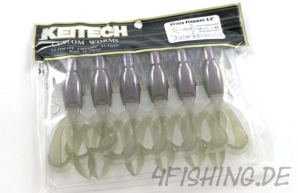 Der Crazy Flapper von KEITECH in 4,4" Farbe VIO GREENIE (BA-EDITION)