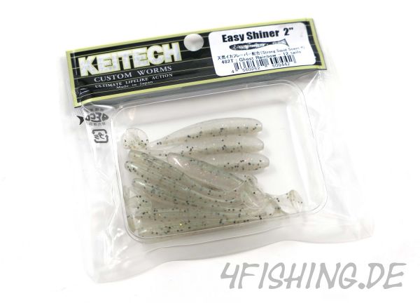 KEITECH Easy Shiner GHOST RAINBOW in 2" - aromatisierter Topgummi aus Japan