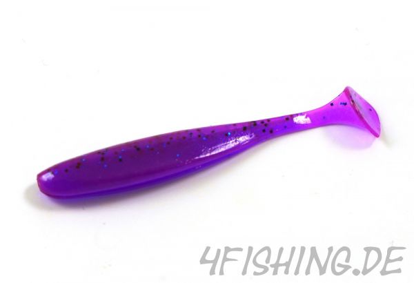 KEITECH Easy Shiner CHAMELEON / BLACK & BLUE FLK in 3" - aromatisierter Topgummi aus Japan