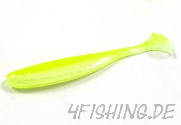 KEITECH Easy Shiner CHARTREUSE SHAD in 3" - aromatisierter Topgummi aus Japan