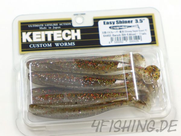 KEITECH Easy Shiner BARSCH (BA-EDITION) in 3,5" - Topgummi aus Japan