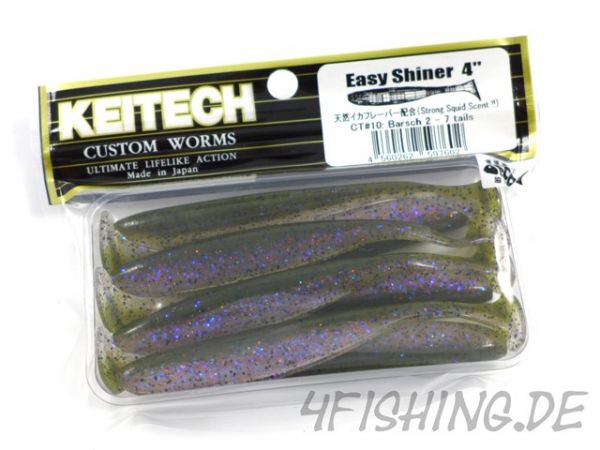 KEITECH Easy Shiner BARSCH 2 in 5" - aromatisierter Topgummi aus Japan