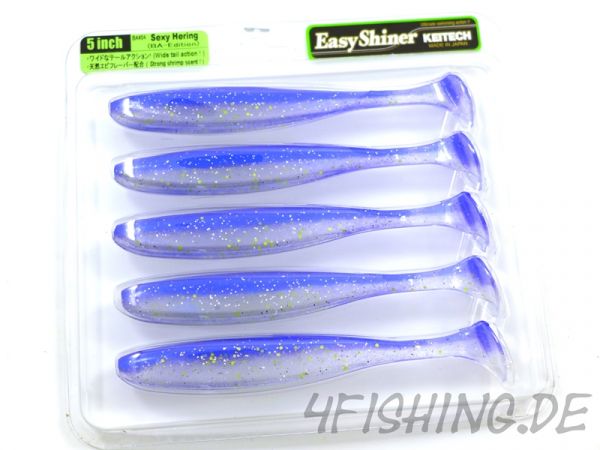 KEITECH Easy Shiner SEXY HERING (BA-EDITION) in 5" - aromatisierter Topgummi aus Japan