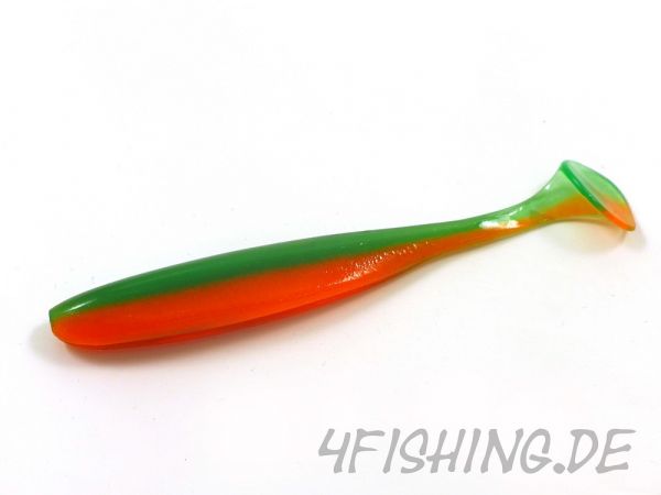 KEITECH Easy Shiner UV LIME / ORANGE in 5" - aromatisierter Topgummi aus Japan