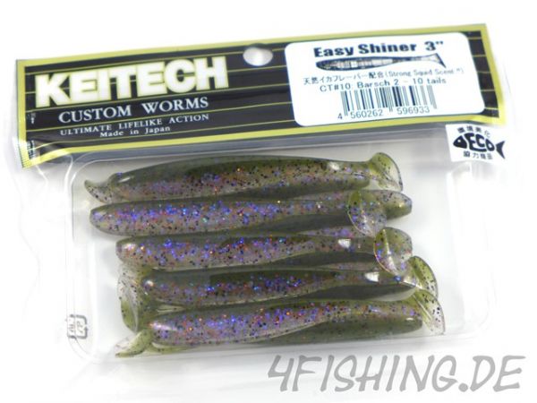 KEITECH Easy Shiner BARSCH 2 in 3" - aromatisierter Topgummi aus Japan