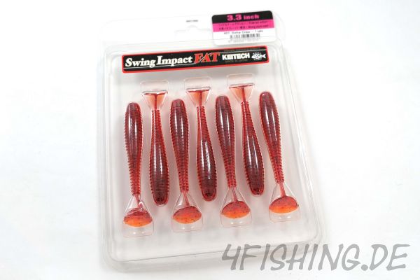 KEITECH FAT Swing Impact in 3.3" - Farbe DELTA CRAW