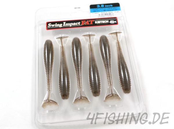 KEITECH FAT Swing Impact in 3.8" - Farbe ARKANSAS SHINER