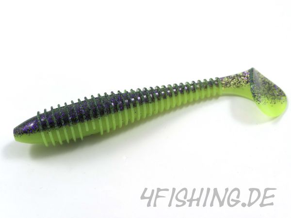 KEITECH FAT Swing Impact in 5.8" - Farbe PURPLE CHARTREUSE (BA-EDITION)