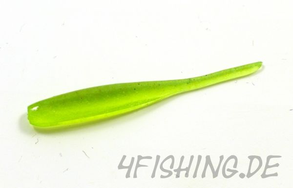 KEITECH Shad Impact LIME CHARTREUSE in 2"