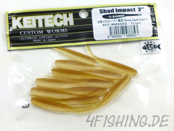 KEITECH Shad Impact WAKASAGI in 2"