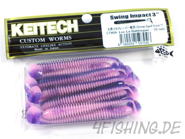 KEITECH Swing Impact in 3 Inch LEE LA BUBBLEGUM