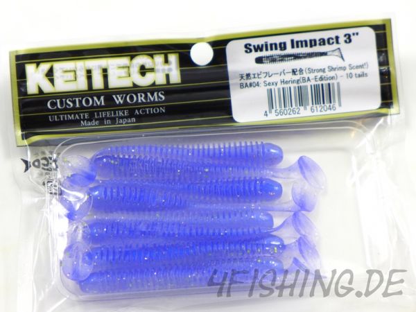 KEITECH Swing Impact in 3 Inch SEXY HERING (BA-Edition)