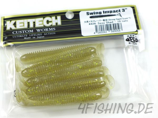 KEITECH Swing Impact in 3 Inch SEXY SHAD