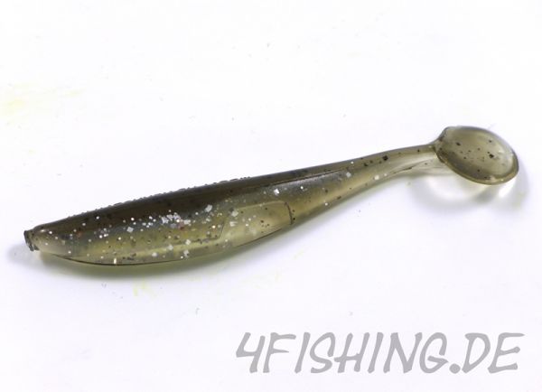 Der SWIMFISH in 3,75" von LUNKER CITY - SILVER FLASH