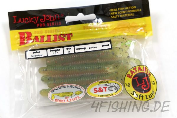 Lucky John Pro Series BALLIST in 3,3" (8,4 cm) in HOT FIRE TIGER