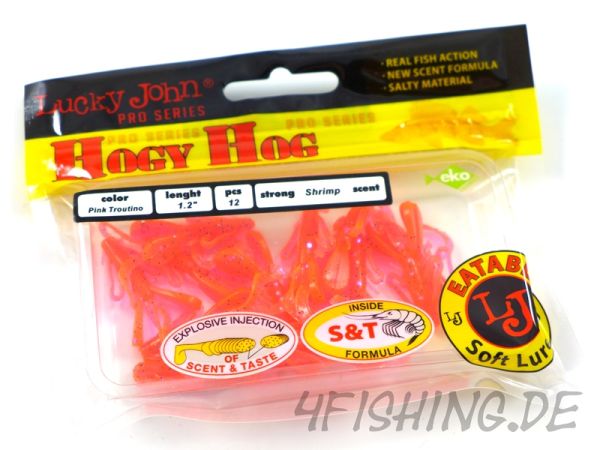 Lucky John HOGY HOG 1,2" - das Micro-Krebsimitat mit Aroma!!!