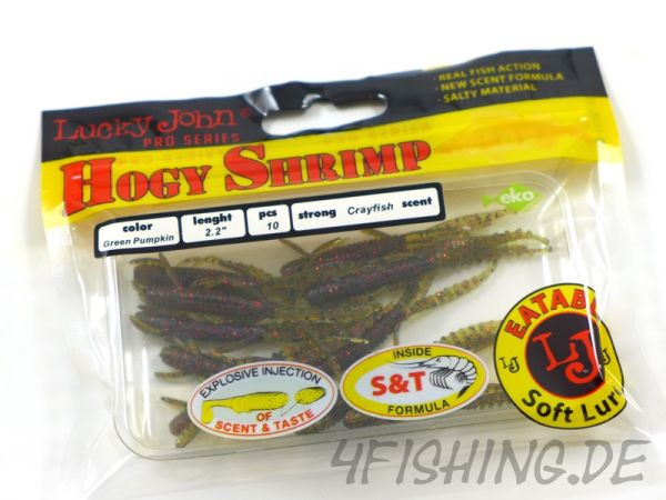 HOGY SHRIMP 2,2" - der neue UL-Krebs von Lucky John