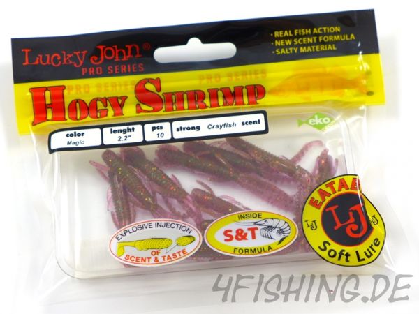 HOGY SHRIMP 2,2" - der neue UL-Krebs von Lucky John