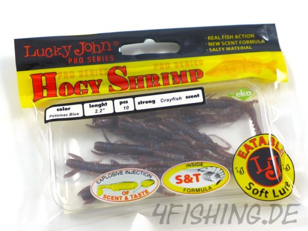 HOGY SHRIMP 2,2" - der neue UL-Krebs von Lucky John