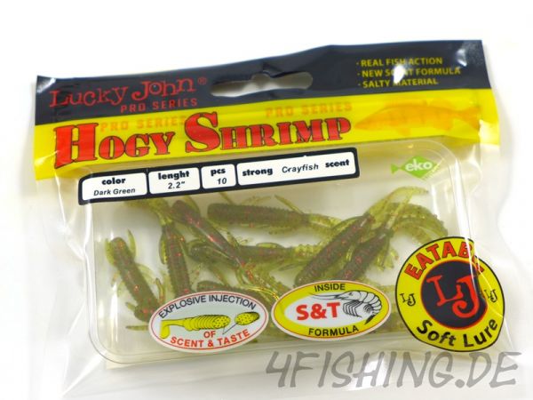 HOGY SHRIMP 2,2" - der neue UL-Krebs von Lucky John