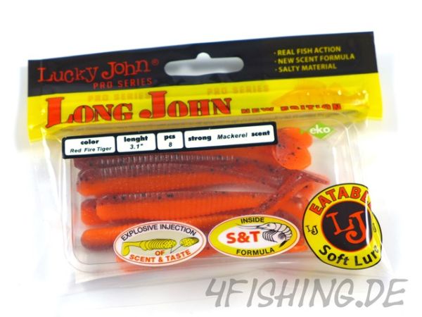 Lucky John Pro Series LONG JOHN New Edition in 3,1" (7,9 cm) in RED FIRE TIGER