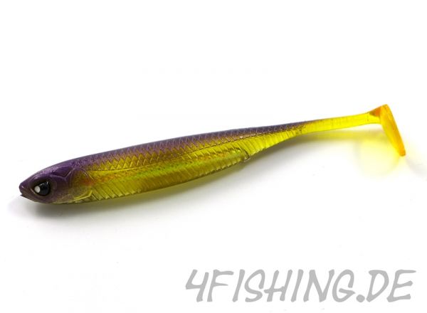 NEUHEIT: Der MAKORA 3D SHAD TAIL in 4" (ca. 10 cm) von Lucky John in versch. Farben