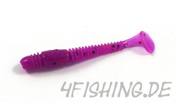 Lucky John Pro Series TIOGA in 2" (5,1 cm) in VIOLET STAR- der Barsch- & Forellenkiller!!!