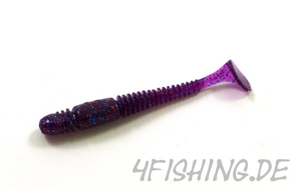 Lucky John Pro Series TIOGA in 2,4" (6,1 cm) in DISCO - der Barsch- & Forellenkiller!!!