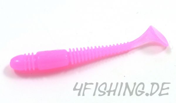 Lucky John Pro Series TIOGA in 2,4" (6,1 cm) in F05 SUPER PINK - der Barsch- & Forellenkiller!!!