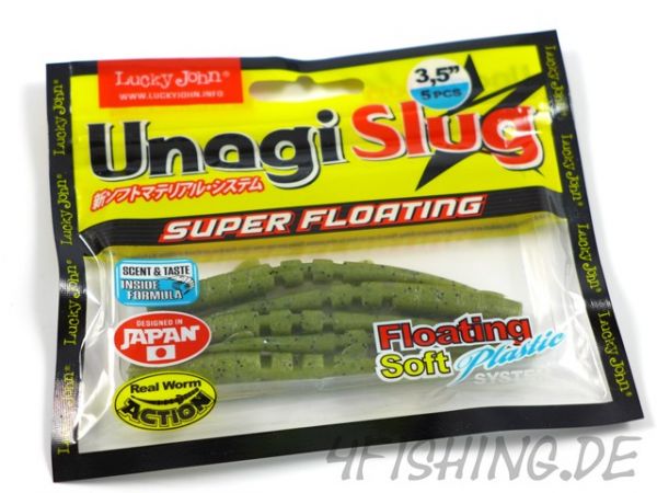 Lucky John Pro Series: Unagi Slug in 3,5" - SUPER FLOATING & SUPER BEWEGLICH!!!