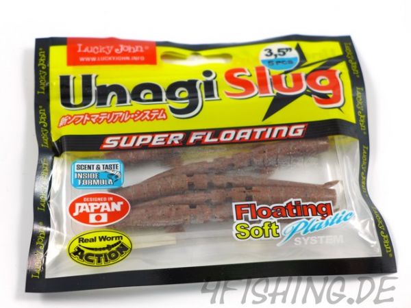 Lucky John Pro Series: Unagi Slug in 3,5" - SUPER FLOATING & SUPER BEWEGLICH!!!