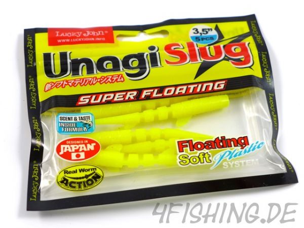 Lucky John Pro Series: Unagi Slug in 3,5" - SUPER FLOATING & SUPER BEWEGLICH!!!