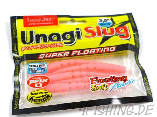 Lucky John Pro Series: Unagi Slug in 3,5" - SUPER FLOATING & SUPER BEWEGLICH!!!